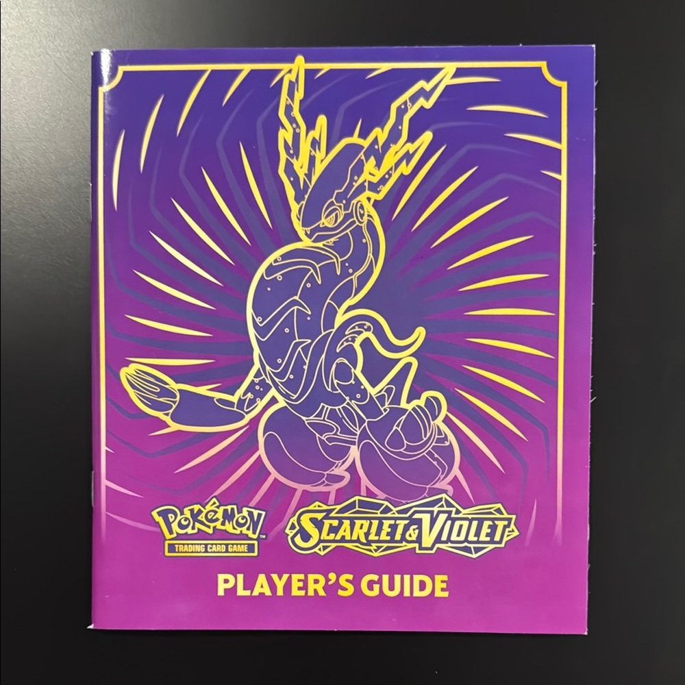 Pokémon Trading Card Game: Scarlet & Violet Player’s Guide - Collectible Booklet